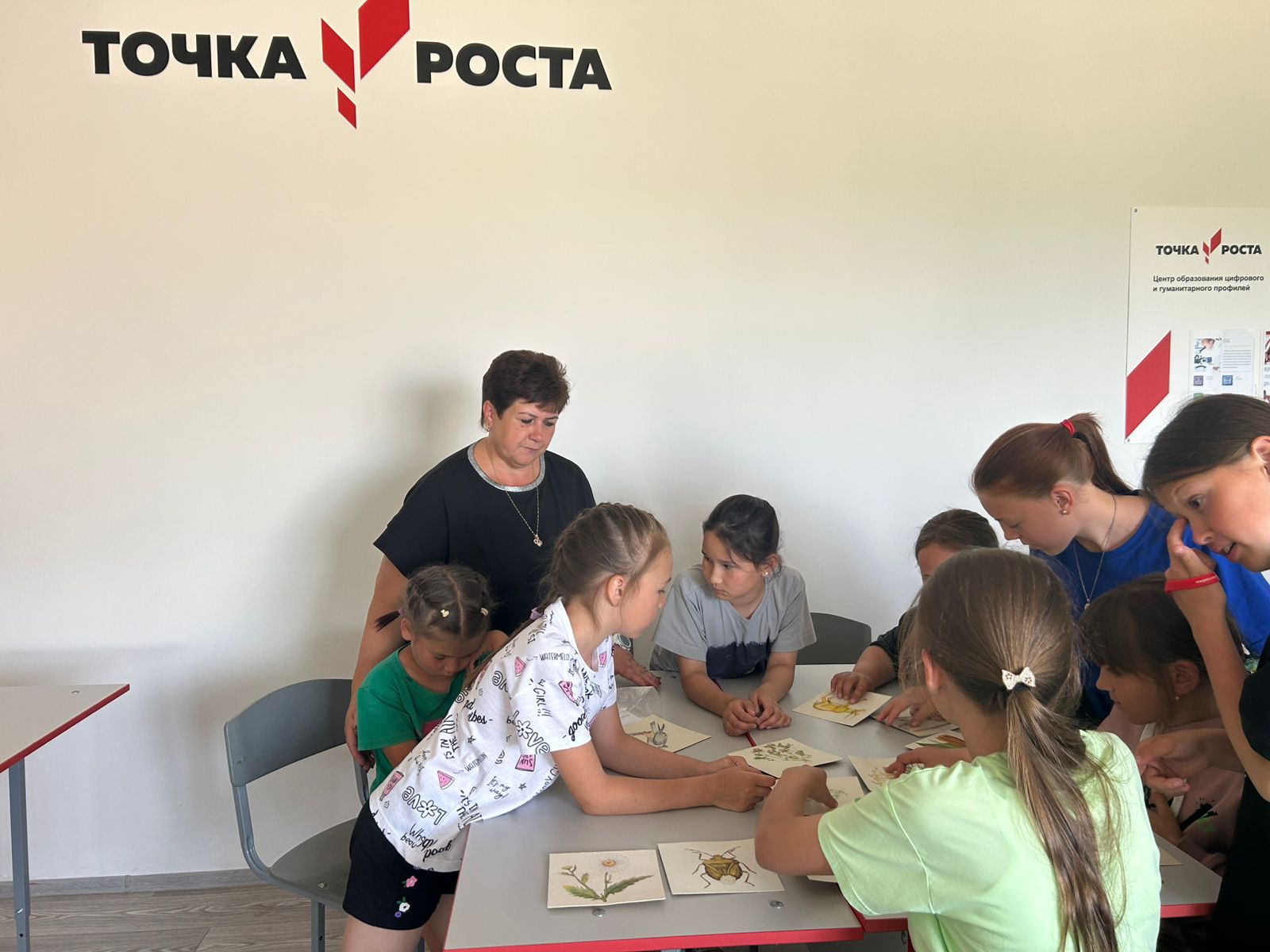 Мероприятие центра "Точка роста" для детей лагеря дневного пребывания по биологии "Экологическое ассорти".
